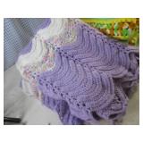 (EW3) 3 Knit Blankets...