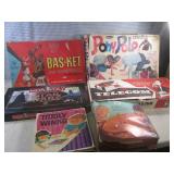 (F-1) Assorted Vintage Games...