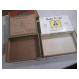 (CSB) Assorted Vintage Cigar Boxes...