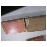 (CSB) Assorted Vintage Cigar Boxes...