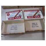 (CSB) Assorted Vintage Cigar Boxes...