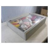 (EW4) Display Case with Assorted Vi...