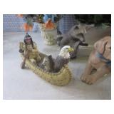 (A-2) Assorted Decor Figures in Vin...