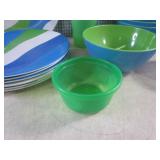 (D-3) Assorted Plates, Bowls, Cups ...