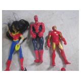 (EC1) Assorted Super Hero Figures...