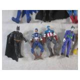 (EC1) Assorted Super Hero Figures...