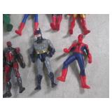 (EC1) Assorted Super Hero Figures...