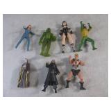 (G-1) Assorted Toy Figures...