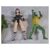 (G-1) Assorted Toy Figures...