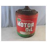 (EC1) Vintage 5 Gallon Farm-Oyl Mot...