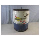 (EC1) Vintage 5 Gallon Sunoco DX Oi...