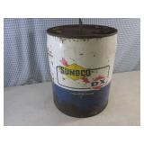 (EC1) Vintage 5 Gallon Sunoco DX Oi...