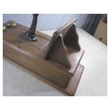 (D-4) Vintage Wood Cabinet Monarch ...