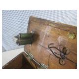 (D-4) Vintage Wood Cabinet Monarch ...