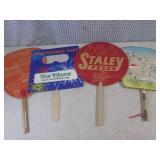 (CS) Lot of 25 Vintage Hand Fans - ...