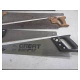 (A-1) 5 Hand Saws...