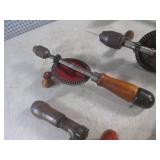 (A-1) Assorted Vintage Hand Drills...