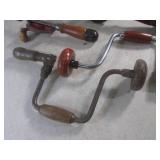 (A-1) Assorted Vintage Hand Drills...