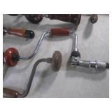(A-1) Assorted Vintage Hand Drills...