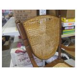 (BR2) Vintage Wood and Wicker Kids ...