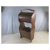 (CS) Vintage Wood Magazine Rack...