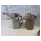 (D-3) Vintage Oill Cans and Bottles...