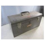 (G-1) Metal Craftsman 20" Tool Box ...