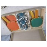 (EW5) Vintage Table Tennis Set and ...