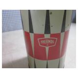 (CSB) Vintage Metal Picnic Basket a...