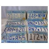 (A-3) Assorted Minnesota License Pl...
