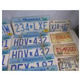 (A-3) Assorted Minnesota License Pl...