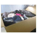 (BR3) Box Full of Clothes, Coats an...