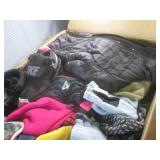 (BR3) Box Full of Clothes, Coats an...