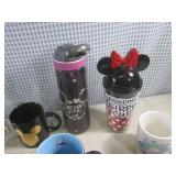(A-2) Assorted Disney Cups Etc...