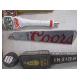 (F-1) 9 Assorted Beer Tap Handles...