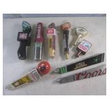 (F-1) 9 Assorted Beer Tap Handles...