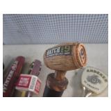 (F-1) 9 Assorted Beer Tap Handles...