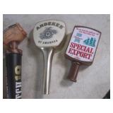 (F-1) 9 Assorted Beer Tap Handles...