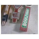 (F-0) 9 Assorted Beer Tap Handles...