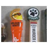 (F-0) 9 Assorted Beer Tap Handles...