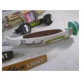 (F-0) 9 Assorted Beer Tap Handles...