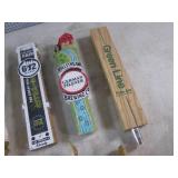 (F-3) 9 Assorted Beer Tap Handles...