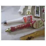 (F-3) 9 Assorted Beer Tap Handles...