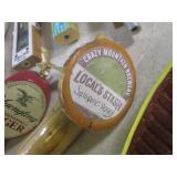 (F-3) 9 Assorted Beer Tap Handles...