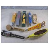 (F-3) 9 Assorted Beer Tap Handles...