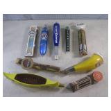 (F-3) 9 Assorted Beer Tap Handles...