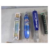(F-3) 9 Assorted Beer Tap Handles...