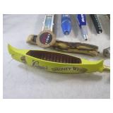 (F-3) 9 Assorted Beer Tap Handles...