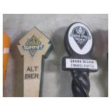 (F-3) 9 Assorted Beer Tap Handles...