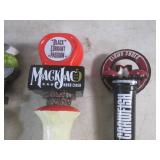 (F-3) 9 Assorted Beer Tap Handles...